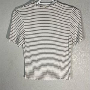 Black and white shirt